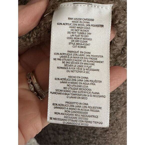 Joie draped front cardigan sweater - Picture 8 of 9